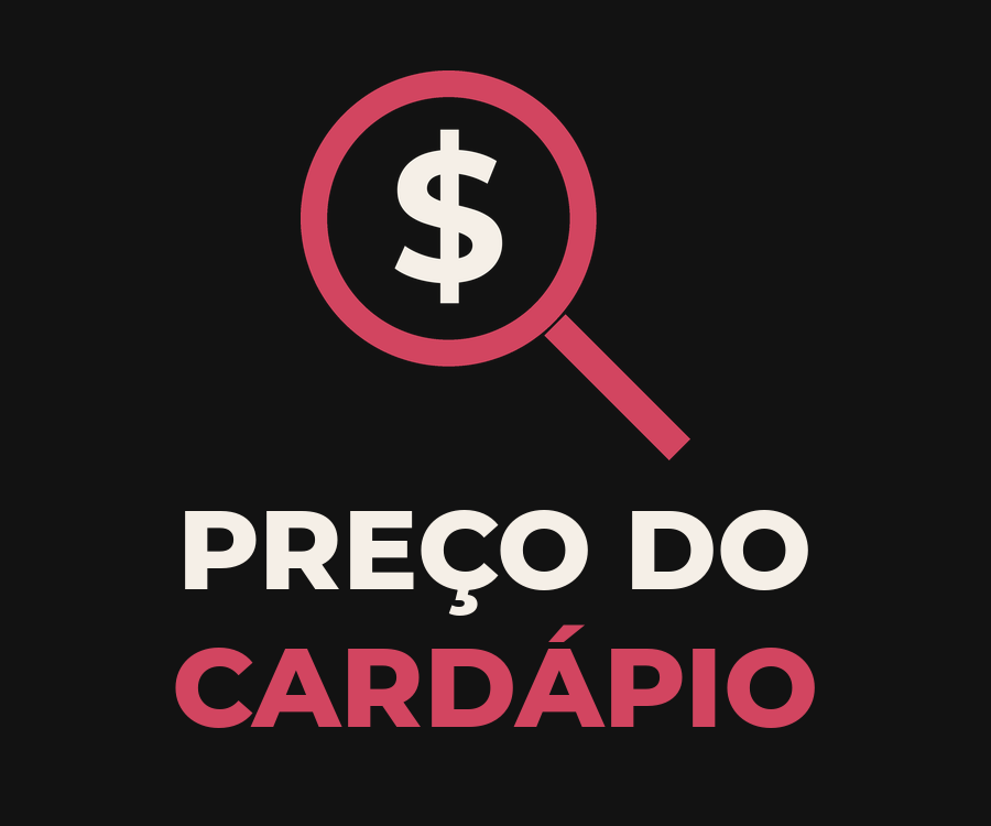 Capa da planilha Preço do Cardápio da Rantek